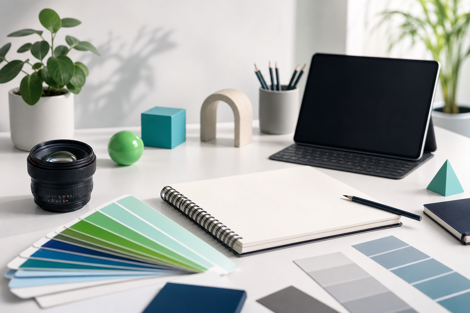 Estudio creativo con recursos de diseño gráfico, vídeo y comunicación visual